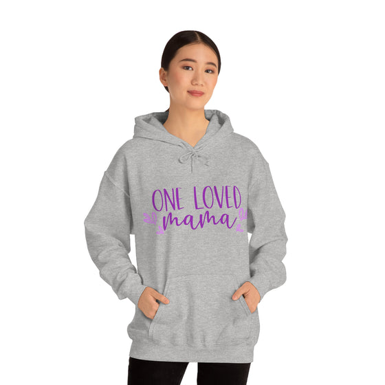 Chill Stitch – One Loved Mamma - Unisex Hooded Hoodie Sweatshirt – Embrace Your Vibe