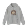 Jim Morrison | Unisex Hooded Hoodie Sweatshirt | Calligram Word Design