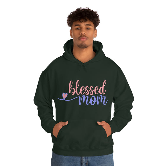 Blessed Mom Mother | Unisex Hooded Hoodie Sweatshirt | Embrace Your Vibe