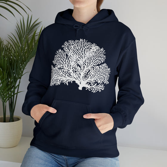 Coral Sealife Sea Beach Sweatshirt | Unisex Hooded Hoodie Sweatshirt | Embrace Your Vibe