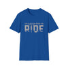 Bike Shirt | MTB Mountain Bike Life Better Bike Ride Riding | Unisex Soft Style Tee T-Shirt