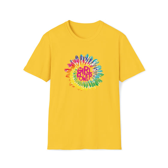 Girl Power Hippie Shirt | Earth Peace Designs | Unisex Soft Style T-Shirt