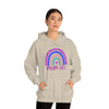 Chill Stitch – Mom Life Rainbow - Unisex Hooded Hoodie Sweatshirt – Embrace Your Vibe