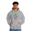 Lake Sweatshirt | Tree of Life Watercolor V4 Color Burst | Unisex Hooded Hoodie Sweatshirt