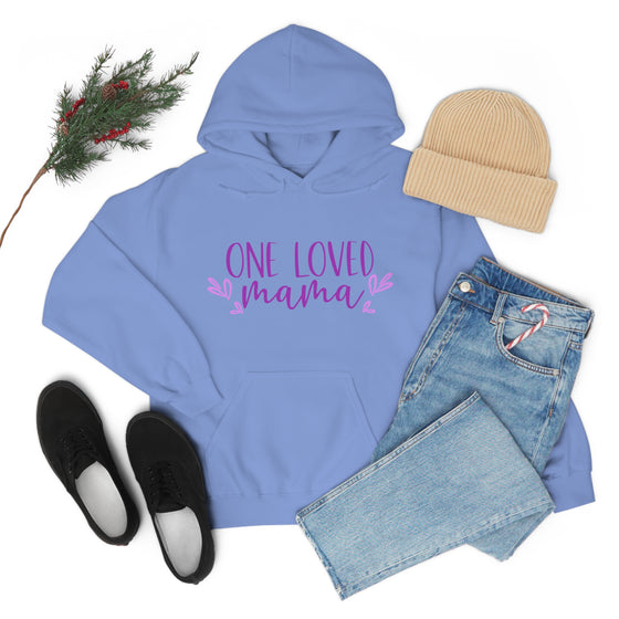 Chill Stitch – One Loved Mamma - Unisex Hooded Hoodie Sweatshirt – Embrace Your Vibe