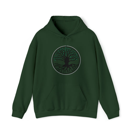 Tree Life Sweatshirt | Tree of Life Leaf Out | Unisex Hooded Hoodie Sweatshirt