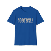  Football Gridiron Shirt | Sporting Name Athlete Silhouettes | Unisex Soft Style T-Shirt