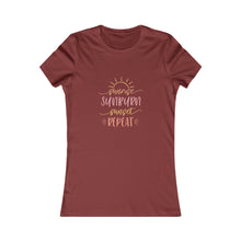  Beach Lake Life Sunrise Sunset | Women’s Bella Canvas Soft Style Tee T-Shirt | Embrace Your Vibe