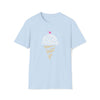 Ice Cream Shirt | Cone Dessert Delight | Abstract Unisex Soft Style Tee T-Shirt