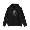Joker | Unisex Hooded Hoodie Sweatshirt | Embrace Your Vibe | Calligram Word Design