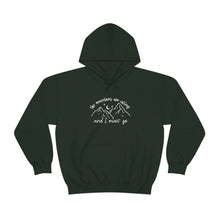  Chill Stitch – Mountains Are Calling - Unisex Hooded Hoodie Sweatshirt – Embrace Your Vibe