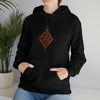 Abstract Shapes V35 Mystical All Seeing Diamond | Abstract | Minimalist | Modern  Unisex Hooded Hoodie Sweatshirt | Embrace Your Vibe