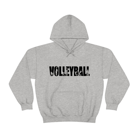 Chill Stitch – Volleyball Sport - Unisex Hooded Hoodie Sweatshirt – Embrace Your Vibe