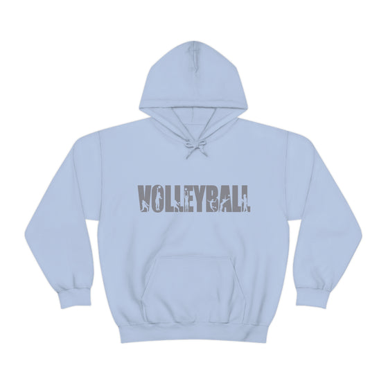 Chill Stitch – Volleyball Sport - Unisex Hooded Hoodie Sweatshirt – Embrace Your Vibe