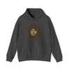 Jim Morrison | Unisex Hooded Hoodie Sweatshirt | Calligram Word Design