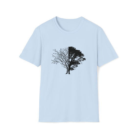 Tree Life Shirt | Life And Death| Abstract Unisex Soft Style Tee T-Shirt