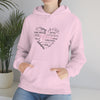 Chill Stitch – Mom Heart Descriptions - Unisex Hooded Hoodie Sweatshirt – Embrace Your Vibe