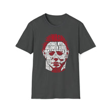  Michael Myers | Halloween | Unisex Soft Style Tee T-Shirt  | Calligram Word Design