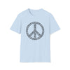 Abstract Shirt | War Peace Symbol Machine | Abstract Unisex Soft Style Tee T-Shirt