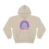 Chill Stitch – Mom Life Rainbow - Unisex Hooded Hoodie Sweatshirt – Embrace Your Vibe