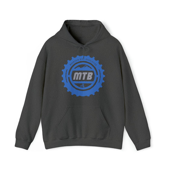 Bike Sweatshirt | MTB Mountain Biking Revolution Bike Sprocket | Unisex Hooded Hoodie Sweatshirt