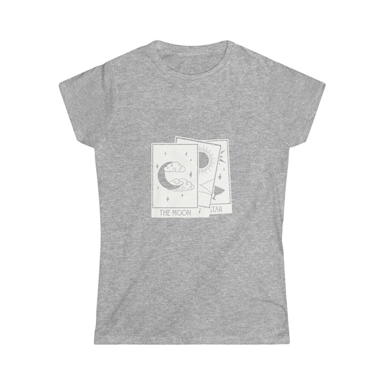 Yoga Shirt | Tarot Card Stack Meditation | T-Shirt  Tee | Women's Soft style