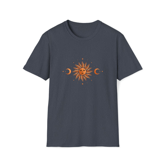 Abstract Shapes V32 Mystical Native Egyptian | Unisex Soft Style Tee T-Shirt  |  Embrace Your Vibe