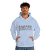 Chill Stitch – Soccer Sport - Unisex Hooded Hoodie Sweatshirt – Embrace Your Vibe