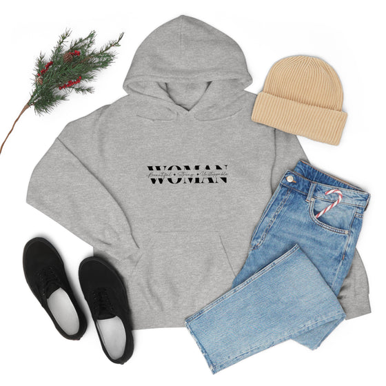 Chill Stitch – Woman Beautiful Strong - Unisex Hooded Hoodie Sweatshirt – Embrace Your Vibe