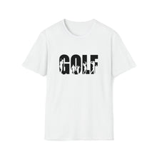  Golf Golfing Sporting Shirt | Athlete Silhouettes | Unisex Soft Style T-Shirt