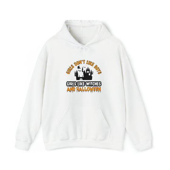 Halloween Sweatshirt |Girls Like Witches | Unisex Hooded Hoodie Sweatshirt