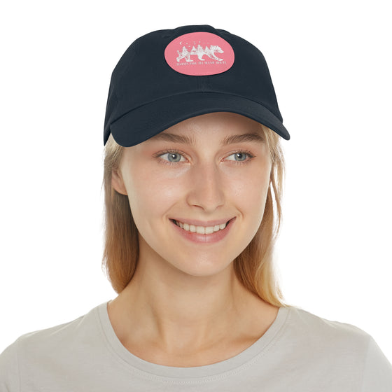 Bear Scenic Route Leather Patch Baseball Cap | Embrace Your Vibe