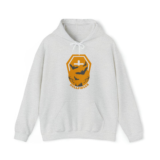 Halloween Sweatshirt | Moon Bats | Unisex Hooded Hoodie Sweatshirt