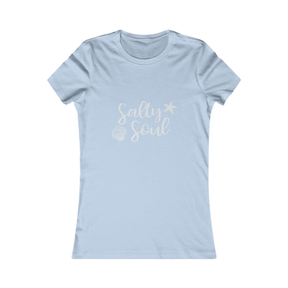 Beach Lake Life Salty Soul Ocean | Women’s Bella Canvas  T-shirt | Soft Style Tee T-Shirt | Embrace Your Vibe