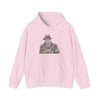 Al Capone | Unisex Hooded Hoodie Sweatshirt | Embrace Your Vibe | Calligram Word Design