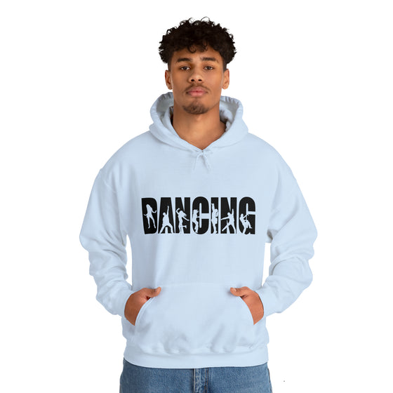 Dancing Dance Sweatshirt | Silhouette Sports Name | Unisex Hooded Hoodie Sweatshirt