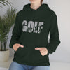 Chill Stitch – Golf Sport - Unisex Hooded Hoodie Sweatshirt – Embrace Your Vibe