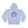 Chill Stitch – Mom Life Rainbow - Unisex Hooded Hoodie Sweatshirt – Embrace Your Vibe