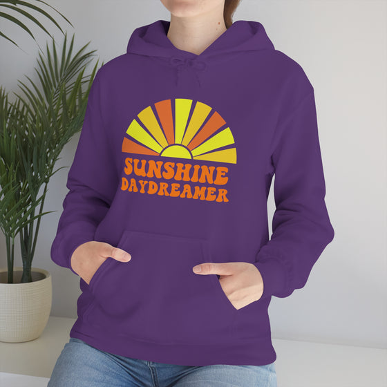 Chill Stitch – Sunshine Day Dreamer - Unisex Hooded Hoodie Sweatshirt – Embrace Your Vibe