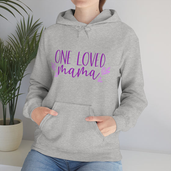 Chill Stitch – One Loved Mamma - Unisex Hooded Hoodie Sweatshirt – Embrace Your Vibe