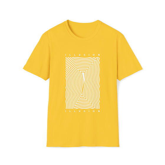 Abstract Shapes Fingerprints Portal V28 | Unisex Soft Style Tee T-Shirt | Embrace Your Vibe