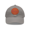 Teacher Hat | Influence of Teachers | Leather Patch Baseball Cap