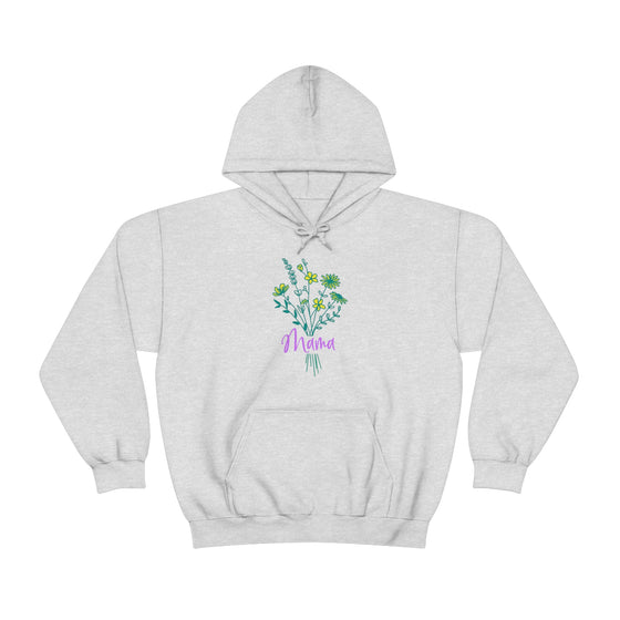 Chill Stitch – Wildflower Bouquet Mama - Unisex Hooded Hoodie Sweatshirt – Embrace Your Vibe