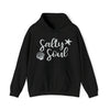 Boating Sweatshirt | Salty Soul Beach Ocean Life Boating | Unisex Hooded Hoodie Sweatshirt