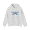 Dragonfly Sweatshirt | Wild Nature | Unisex Hooded Hoodie Sweatshirt