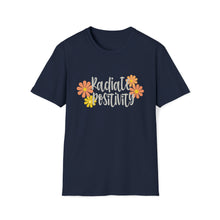  Positivity Radiate Flower Shirt | Positive Hippie Earth Peace Unisex Soft Style T-Shirt