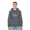 Chill Stitch – Mountains One Life Live It - Unisex Hooded Hoodie Sweatshirt – Embrace Your Vibe