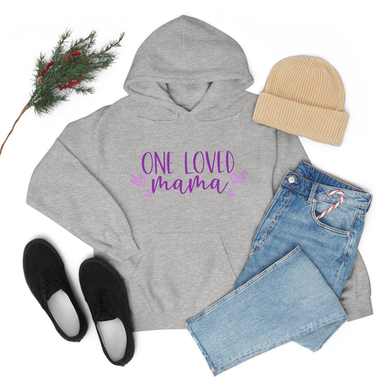 Chill Stitch – One Loved Mamma - Unisex Hooded Hoodie Sweatshirt – Embrace Your Vibe