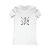 Camp Arrows Logo Camping | Women’s Bella Canvas |  Soft Style Tee T-Shirt | Chill Stitch Clothing