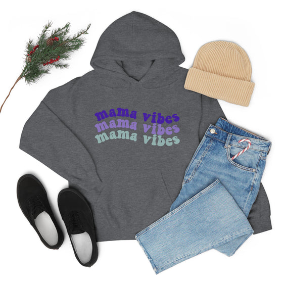 Chill Stitch – Mama Wave Vibes - Unisex Hooded Hoodie Sweatshirt – Embrace Your Vibe